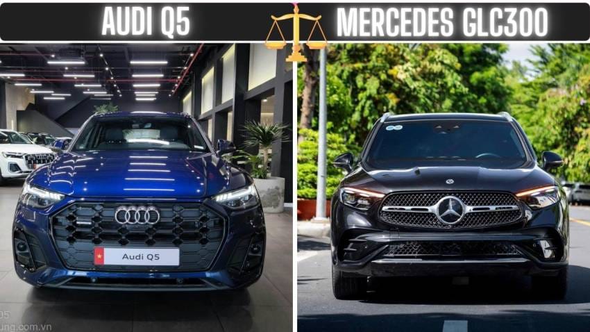 So Sánh Audi Q5 và Mercedes GLC: Lựa Chọn SUV Hạng Sang Tốt Nhất sos2