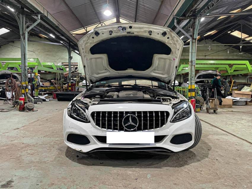mercedes c300 2016 vo den mop nap capo quangducauto khaiphuchoi 2 2