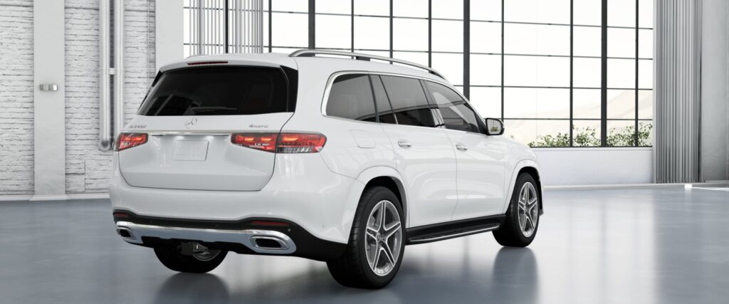 Mercedes GLS 450 4MATIC 2025 Màu Trắng vận hành mạnh mẽ