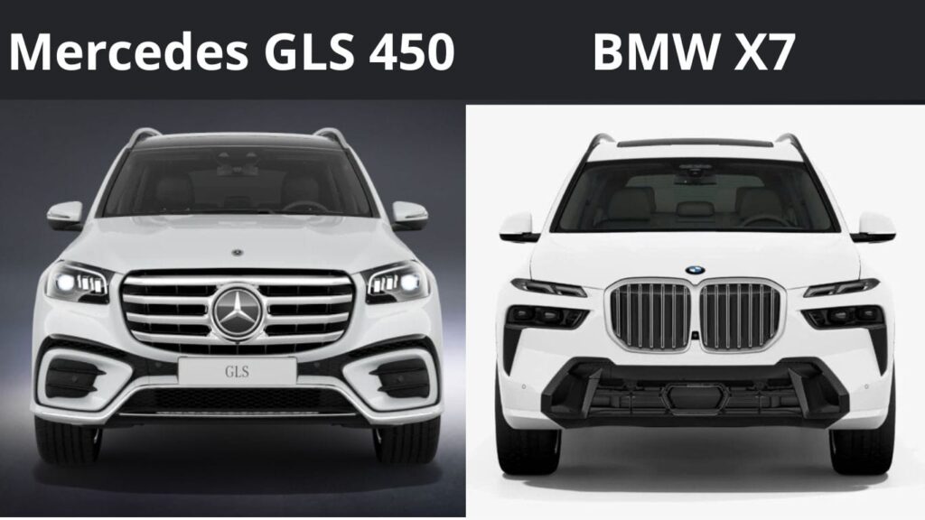 So sánh Mercedes GLS 450 và BMW X7