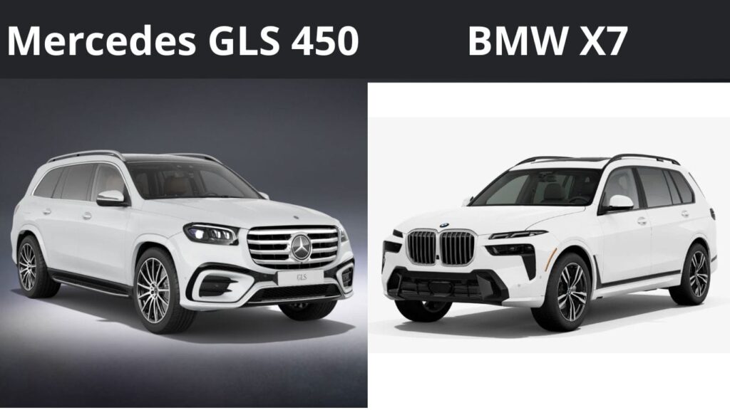 So sánh Mercedes GLS 450 và BMW X7