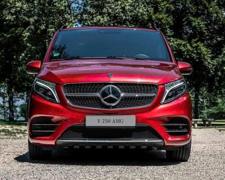 Mercedes V250 AMG Màu Đỏ