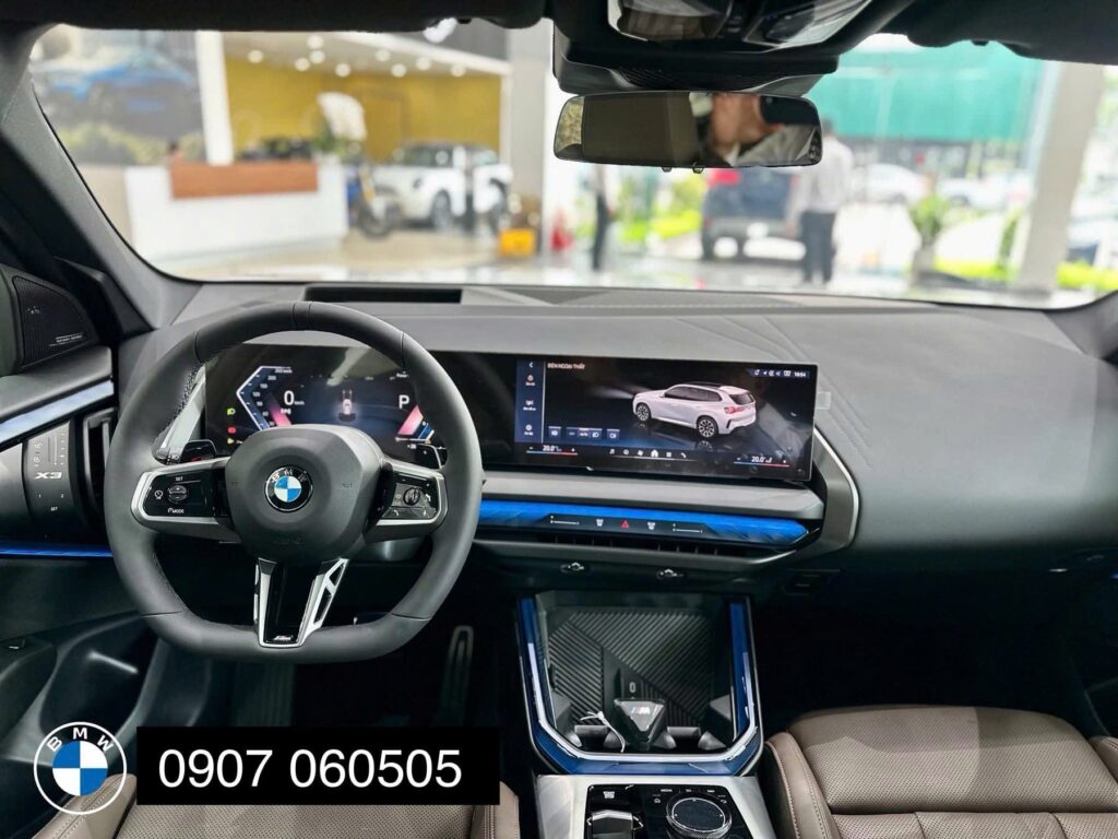 BMW X3 Màu Trắng | Nội Thất Nâu