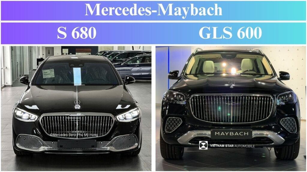 Mercedes Maybach S 680 và GLS 600