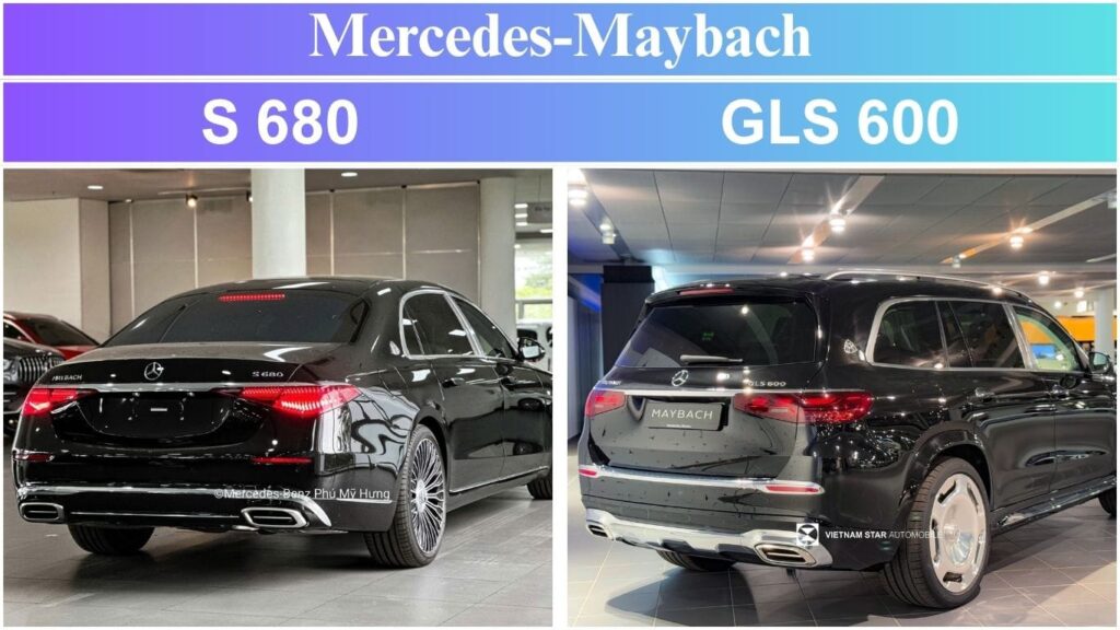 Mercedes Maybach S 680 và GLS 600