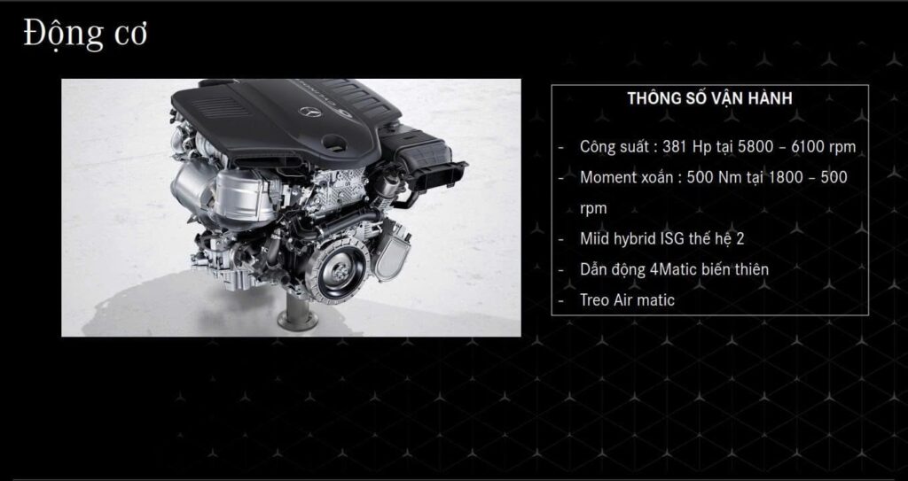 Mercedes GLS 450 2025 Những Nâng Cấp Công Suất Động Cơ