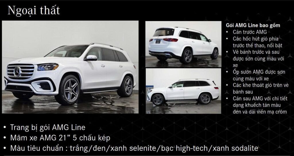 Mercedes GLS 450 2025 Những Nâng Cấp Ngoại Thất Sang Trọng