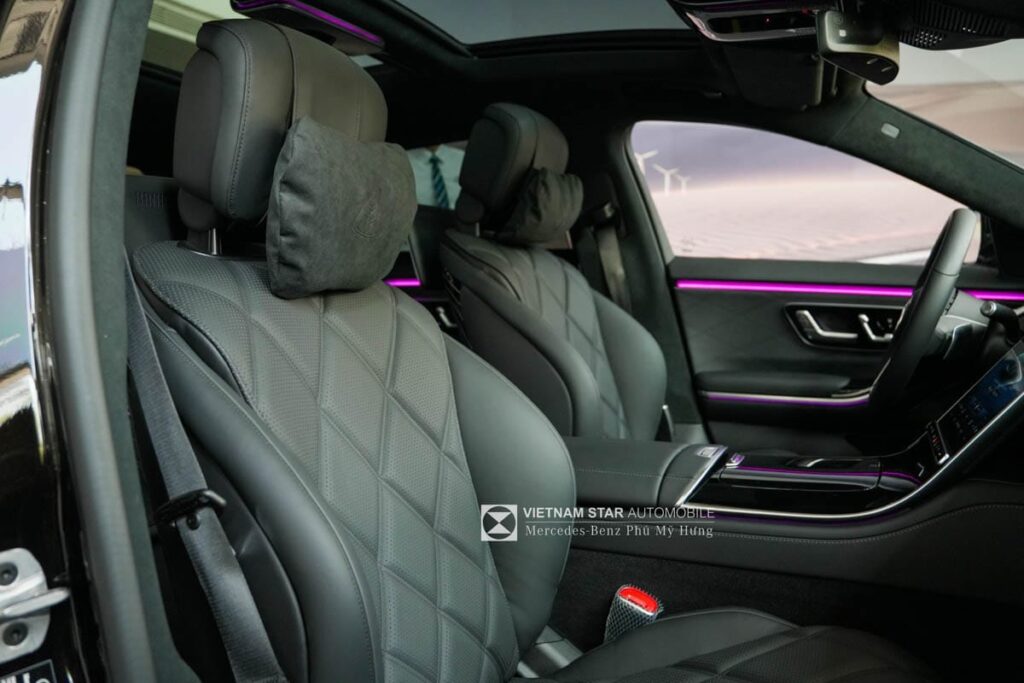 Nội Thất Maybach S450 Với Ghế Da Nappa Maybach Cao Cấp