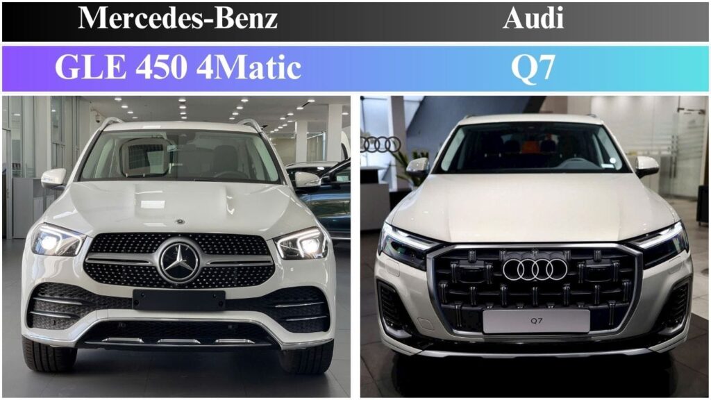 So Sánh GLE 450 và Q7 - Mercedes hay Audi