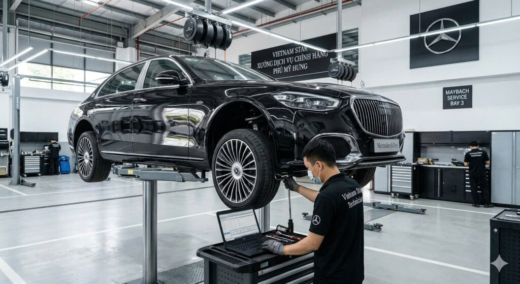 Mercedes-Maybach S450 4Matic Bảo Dưỡng Định Kỳ Mercedes-Maybach S450 4Matic