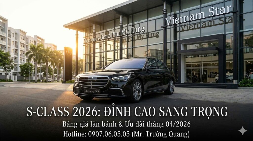 Bảng Giá Xe Mercedes S450 Luxury & Mec S450 Giá Lăn Bánh Mới Nhất Mec S450 Giá Lăn Bánh Mới Nhất